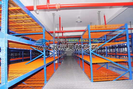 蘇州貨架閣樓貨架安裝現(xiàn)場